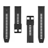 Tactical Quick Release 24mm szilikon szíj, gyors kioldás, fekete