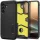 Spigen Tough Armor Samsung Galaxy A37 tok, Metal Slate, fekete