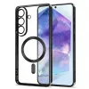 Tech-Protect MagFlex Samsung Galaxy A27 hátlap tok, MagSafe, átlátszó-fekete (fényes)