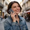 Tech-Protect Flexair Samsung Galaxy A27 hátlap tok, csillámos-átlátszó