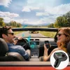 Tech-Protect CC07 bluetooth FM transmitter / autós töltő, USB-A-UCB-C, PD, 54W, fekete