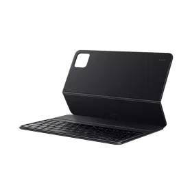   Xiaomi Pad 8 Pro / Pad 8 gyári oldalra nyíló, kitámasztható mappa tok billentyűzettel, szürke
