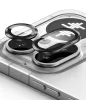 Ringke Nothing Phone 4A Pro tempered glass kamera védő üvegfólia felhelyező kerettel, fekete (2db)