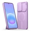 Tech-Protect Kevlar Aura Samsung Galaxy A57 MagSafe tok kameravédelemmel, kitámasztóval, lila