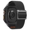 Spigen Lite Fit Pro Apple Watch Ultra 3 / 2 / 1 49mm tok / szíj, kijelzővédő felülettel, matt fekete