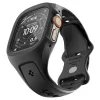 Spigen Liquid Air Pro Apple Watch Ultra 3 / 2 / 1 49mm tok / szíj, kijelzővédő felülettel, matt fekete