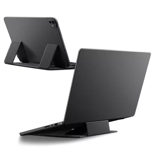 Spigen LD201-S8 összecsukható asztali laptop tartó, max. 16col, kompakt, sötétszürke