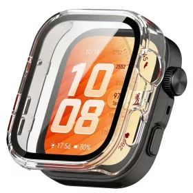   Tech-Protect Defense Huawei Watch Fit 5 Pro tok, kijelzővédő felülettel, átlátszó