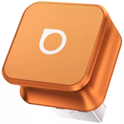 Ottocast CA88-T2 Mini Cube vezeték nélküli adapter Carplay&Android auto, bluetooth, narancs