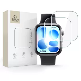   Tech-Protect Hydro Flex+ Huawei Watch Fit 5 kijelzővédő fólia, átlátszó (2db)