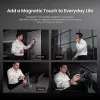 Nillkin CamShield Prop Magnetic Vivo X300 Ultra mágneses műanyag hátlap tok, MagSafe, fekete (átlátszó lencsevédővel)