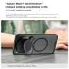Nillkin CamShield Prop Magnetic Vivo X300 Ultra mágneses műanyag hátlap tok, MagSafe, fekete