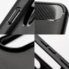 Xiaomi 17 szilikon tok, Carbon 2.0, TPU, fekete