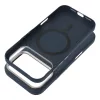 Kevlar Apple iPhone 16e / 17e MagSafe tok kameravédő peremmel, kék-ezüst