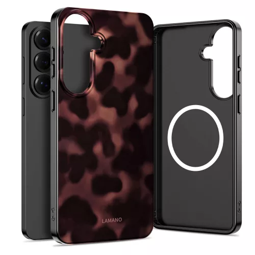Tech-Protect Lamano Samsung Galaxy A27 hátlap tok, MagSafe, Panther, fekete