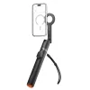 Spigen S582W Bluetooth mágneses Selfie-bot / selfie tripod, MagSafe, fekete-narancs