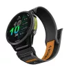 Spigen Athlex Garmin QuickFit 22mm Active szíj, fekete / narancs