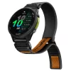 Spigen Athlex Garmin QuickFit 22mm Active szíj, fekete / narancs