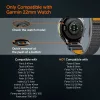 Spigen Athlex Garmin QuickFit 22mm Active szíj, fekete / narancs