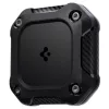 Spigen Tough Armor Apple AirTag 1 / 2 tok, megerősített sarok, IPX8, fekete