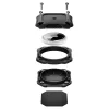 Spigen Tough Armor Apple AirTag 1 / 2 tok, megerősített sarok, IPX8, fekete