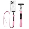 Tech-Protect C6S vállpánt / univerzális pánt telefonra rögzíthető, rózsaszín (crossbody pánt)