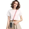 Tech-Protect C6S vállpánt / univerzális pánt telefonra rögzíthető, rózsaszín (crossbody pánt)