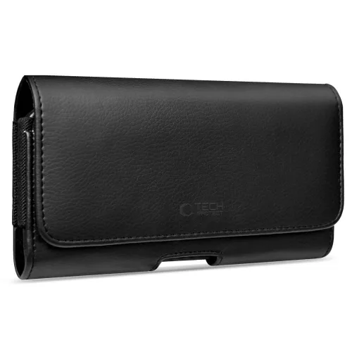 Tech-Protect SM80 univerzális telefon tartó táska / övtáska, 5.8-6.8", mágneses záródás, fekete