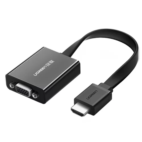 Ugreen MM103 HDMI-VGA adapter, 1080p, fekete (40248)
