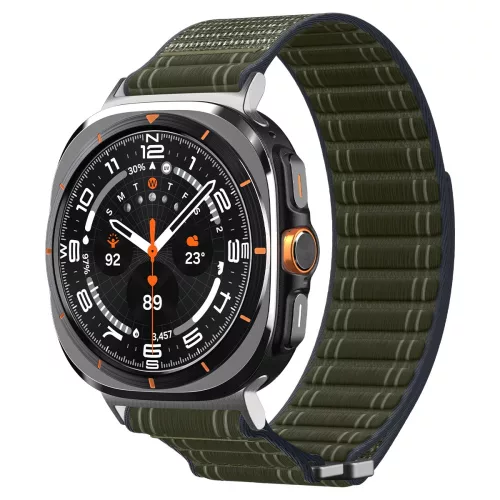 Spigen WBF0 Samsung Galaxy Watch Ultra 2024 / 2025 (47mm) szíj, zöld