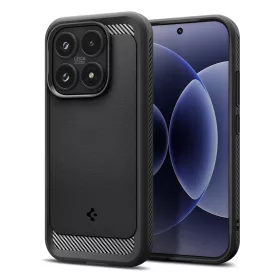 Spigen Rugged Armor Xiaomi 17 tok, Matte Black, fekete