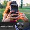 Spigen Glas.tR EZ Fit Apple iPhone 17 Pro tempered glass kameravédő üvegfólia felhelyező kerettel, fekete