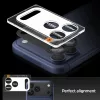 Spigen Glas.tR EZ Fit Apple iPhone 17 Pro Max tempered glass kameravédő üvegfólia felhelyező kerettel, fekete