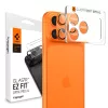 Spigen Glas.tR EZ Fit Apple iPhone 17 Pro Max tempered glass kameravédő üvegfólia felhelyező kerettel, narancs
