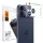Spigen Glas.tR EZ Fit Apple iPhone 17 Pro Max tempered glass kameravédő üvegfólia felhelyező kerettel, kék
