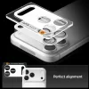 Spigen Glas.tR EZ Fit Apple iPhone 17 Pro Max tempered glass kameravédő üvegfólia felhelyező kerettel, ezüst