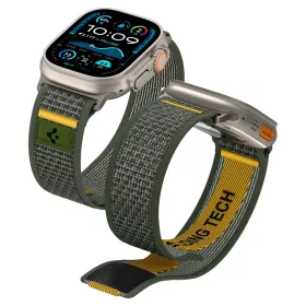   Spigen Athlex Air Apple Watch Ultra 3 / 2 / 1 / SE / 11 / 10 / 9 / 8 (44/45/46/49mm) szíj, zöld