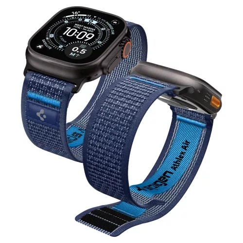 Spigen Athlex Air 2 Apple Watch Ultra 3 / 2 / 1 / SE / 11 / 10 / 9 / 8 (44/45/46/49mm) szíj, kék