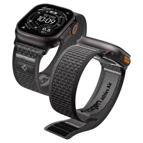   Spigen Athlex Air 2 Apple Watch Ultra 3 / 2 / 1 / SE / 11 / 10 / 9 / 8 (44/45/46/49mm) szíj, fekete-szürke