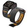 Spigen Athlex Air 2 Apple Watch Ultra 3 / 2 / 1 / SE / 11 / 10 / 9 / 8 (44/45/46/49mm) szíj, fekete-narancs