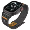 Spigen Athlex Air 2 Apple Watch Ultra 3 / 2 / 1 / SE / 11 / 10 / 9 / 8 (44/45/46/49mm) szíj, fekete-narancs