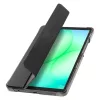 Spigen Smart Fold Samsung Galaxy Tab A11+ / Tab A9+ tok kitámasztóval, fekete