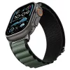 Spigen WBF1 Apple Watch Ultra 3 / 2 / 1 / SE / 11 / 10 / 9 / 8 (44/45/46/49mm) szíj, fekete-zöld