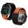 Spigen WBF1 Apple Watch Ultra 3 / 2 / 1 / SE / 11 / 10 / 9 / 8 (44/45/46/49mm) szíj, fekete-narancs