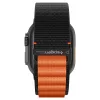 Spigen WBF1 Apple Watch Ultra 3 / 2 / 1 / SE / 11 / 10 / 9 / 8 (44/45/46/49mm) szíj, fekete-narancs