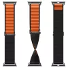 Spigen WBF1 Apple Watch Ultra 3 / 2 / 1 / SE / 11 / 10 / 9 / 8 (44/45/46/49mm) szíj, fekete-narancs