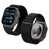 Spigen WBF1 Apple Watch Ultra 3 / 2 / 1 / SE / 11 / 10 / 9 / 8 (44/45/46/49mm) szíj, fekete