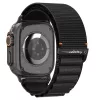 Spigen WBF1 Apple Watch Ultra 3 / 2 / 1 / SE / 11 / 10 / 9 / 8 (44/45/46/49mm) szíj, fekete