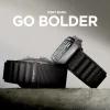 Spigen WBF1 Apple Watch Ultra 3 / 2 / 1 / SE / 11 / 10 / 9 / 8 (44/45/46/49mm) szíj, fekete