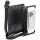 Spigen A640 univerzális vízálló táska /tok, crossbody, vállra akasztható, fekete-átlátszó